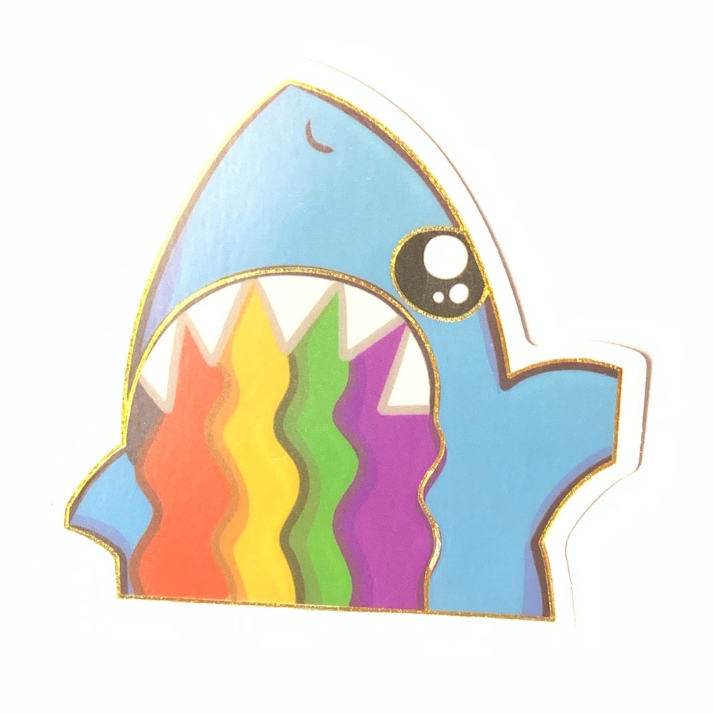 Shark Vinyl Sticker